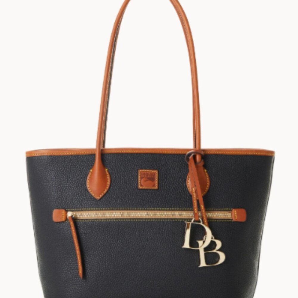 Dooney and Bourke Pebble Grain Leather Tote Large